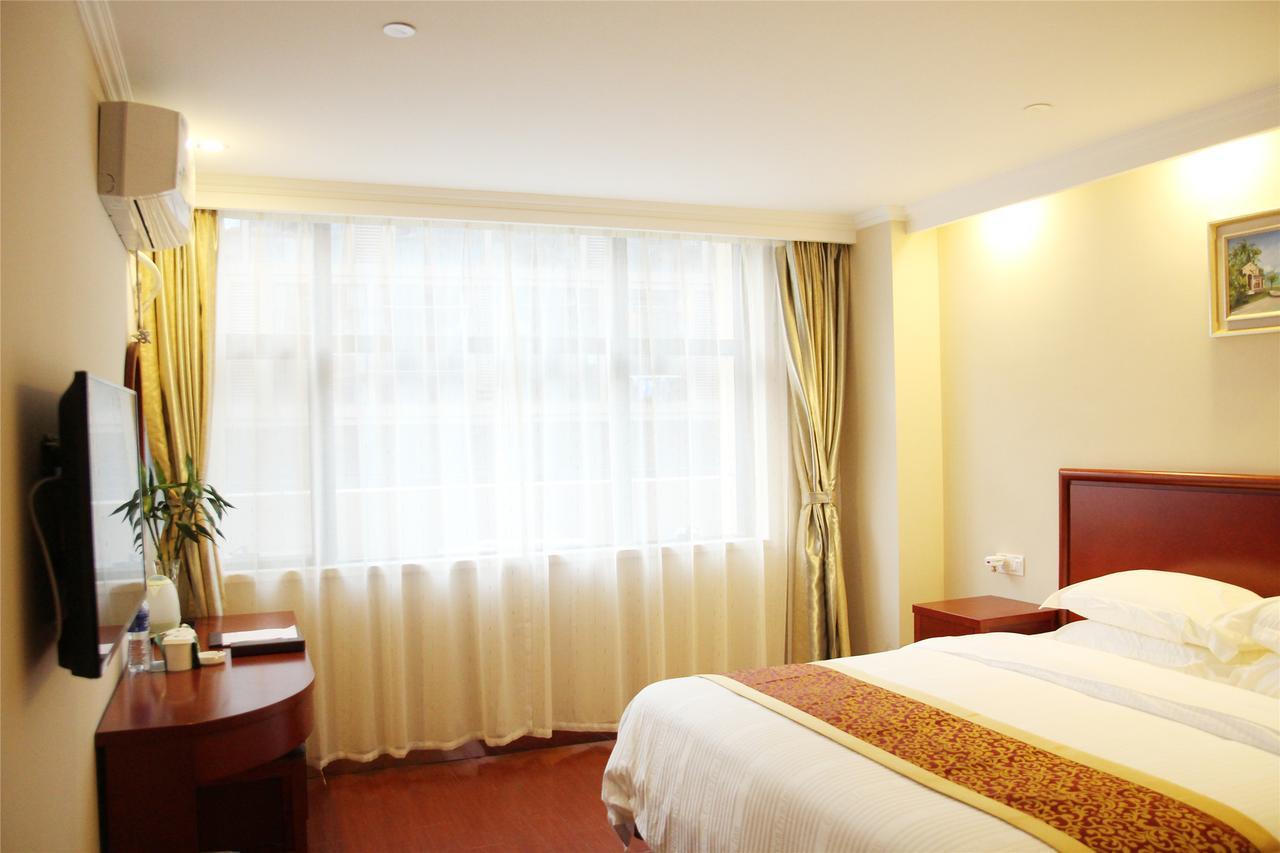 Greentree Inn Nantong Qidong Lvsi Harbour Express Hotel Exterior foto