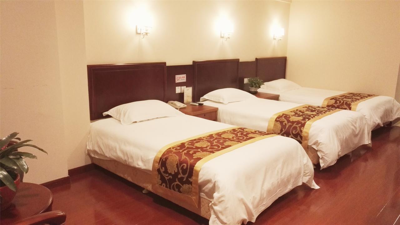 Greentree Inn Nantong Qidong Lvsi Harbour Express Hotel Exterior foto
