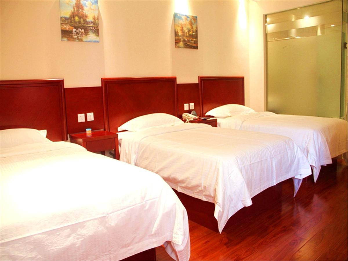 Greentree Inn Nantong Qidong Lvsi Harbour Express Hotel Exterior foto