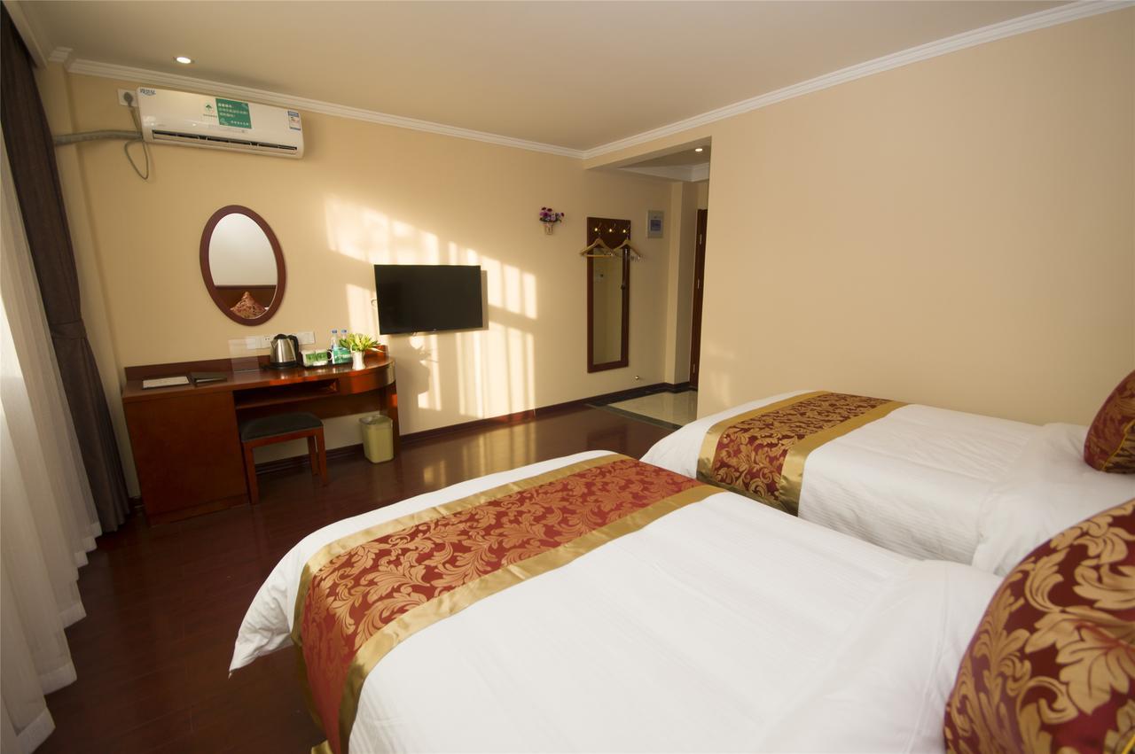 Greentree Inn Nantong Qidong Lvsi Harbour Express Hotel Exterior foto